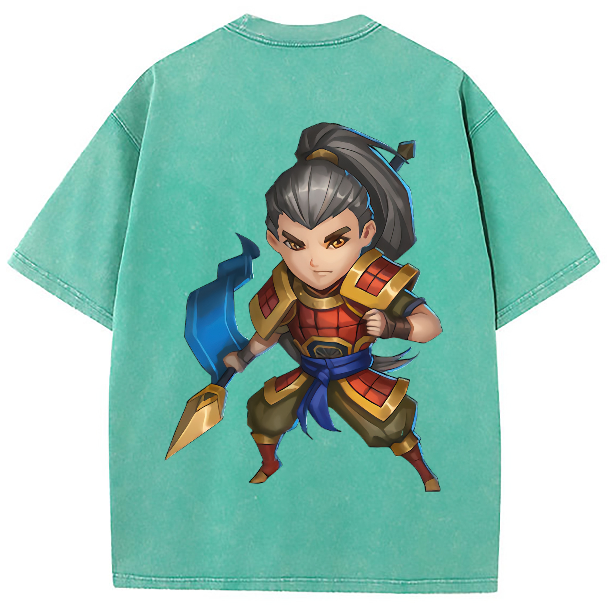 （画像用） リーグ・オブ・レジェンド League of Legends LOL 綿100% ヴィンテージ風 半袖Tシャツ（背面プリント）